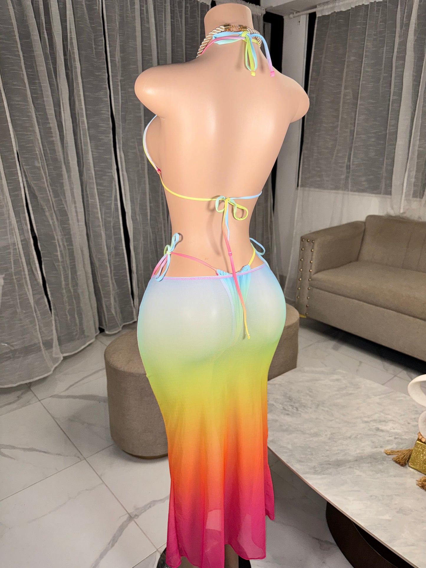 Tropical set 3 pieces kini