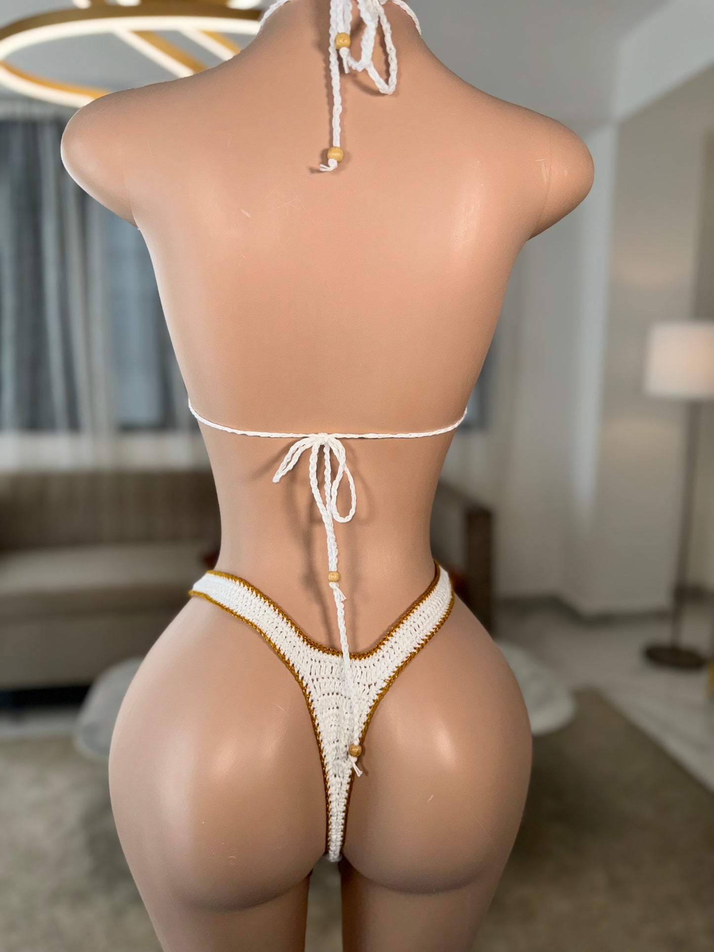 Star crochet kini