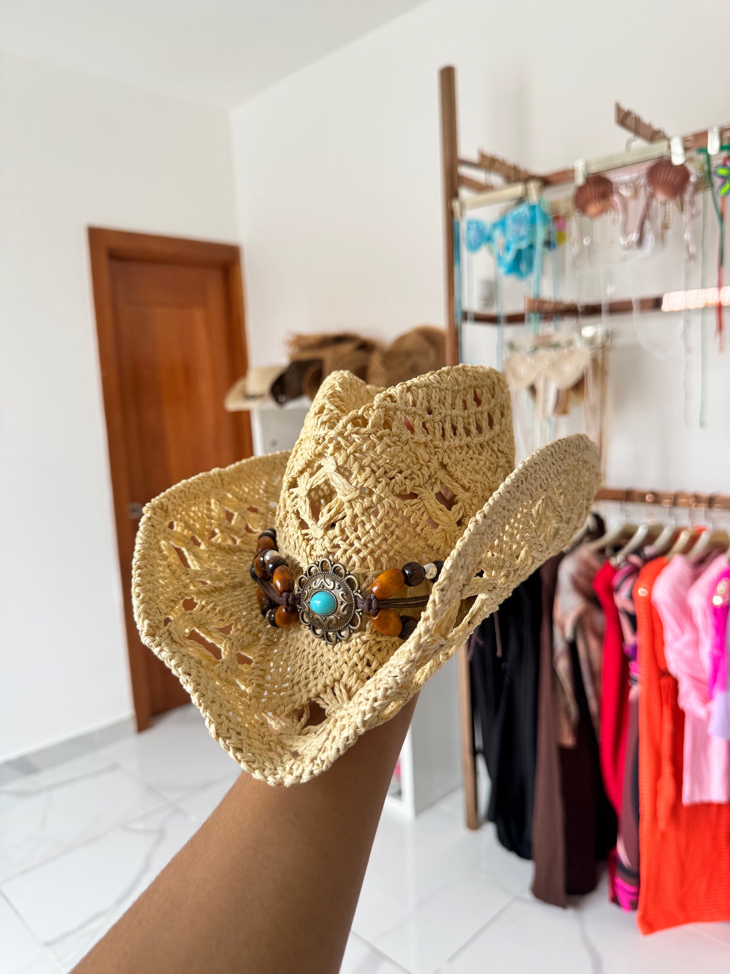 Knitting cowboy hat- unisex