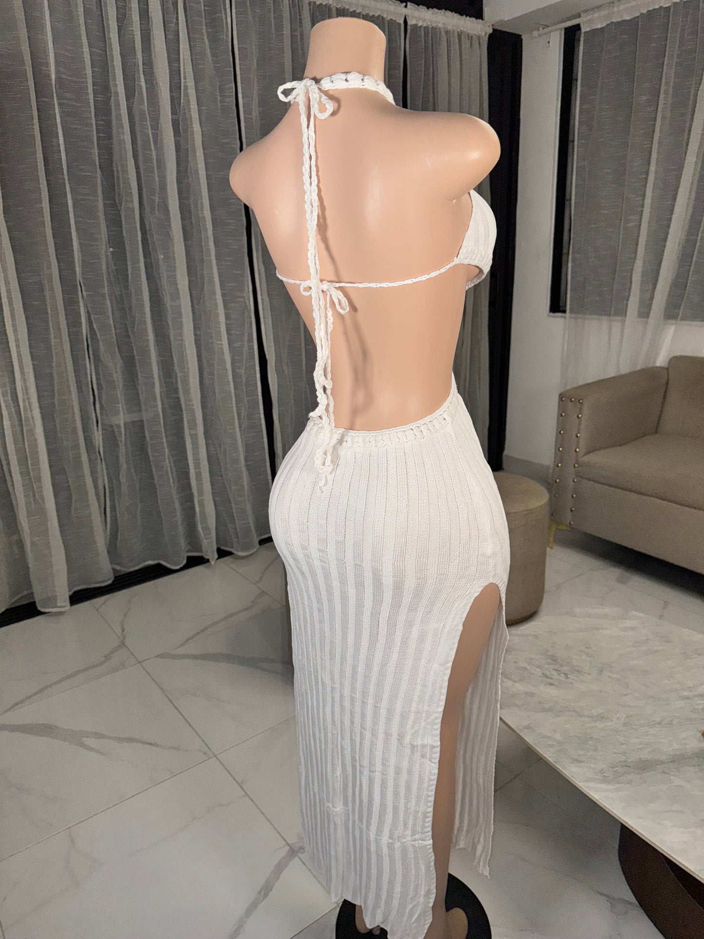 Mermaids crochet dress