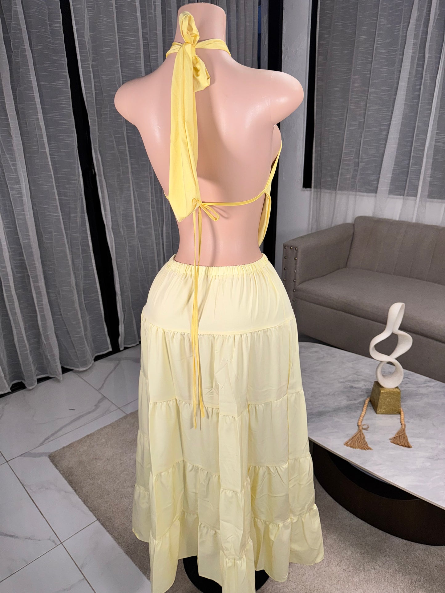 Flower summer skirt set 2 pieces