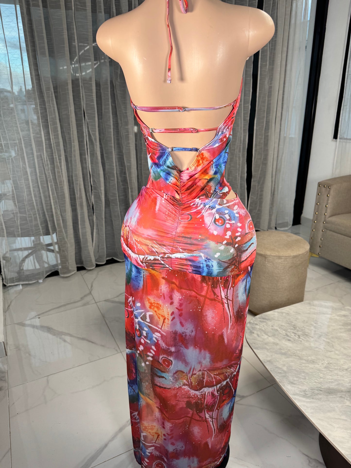 Tropical set 2 pieces body & skirt