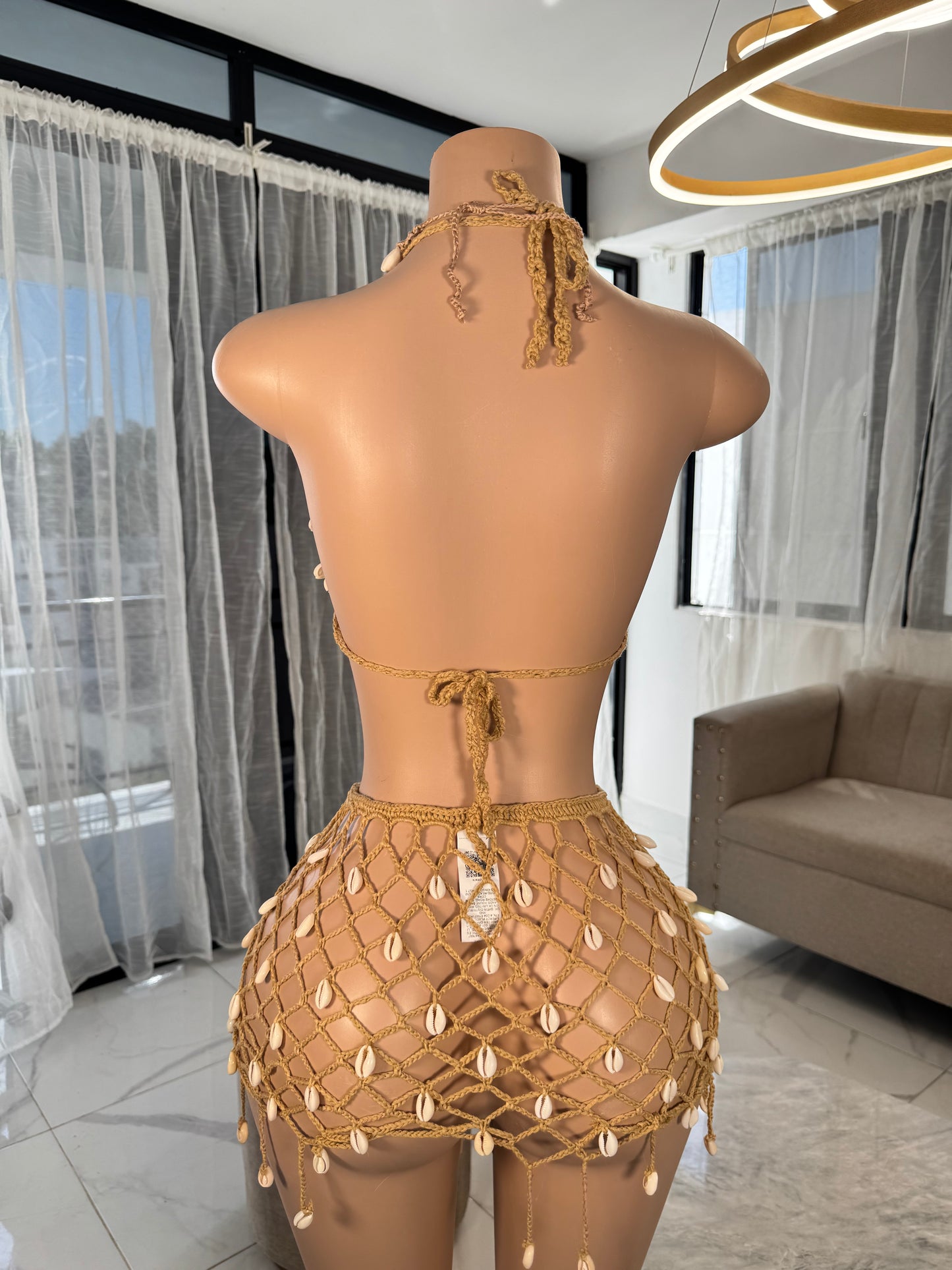 Verano cocco cover up 3 piezas