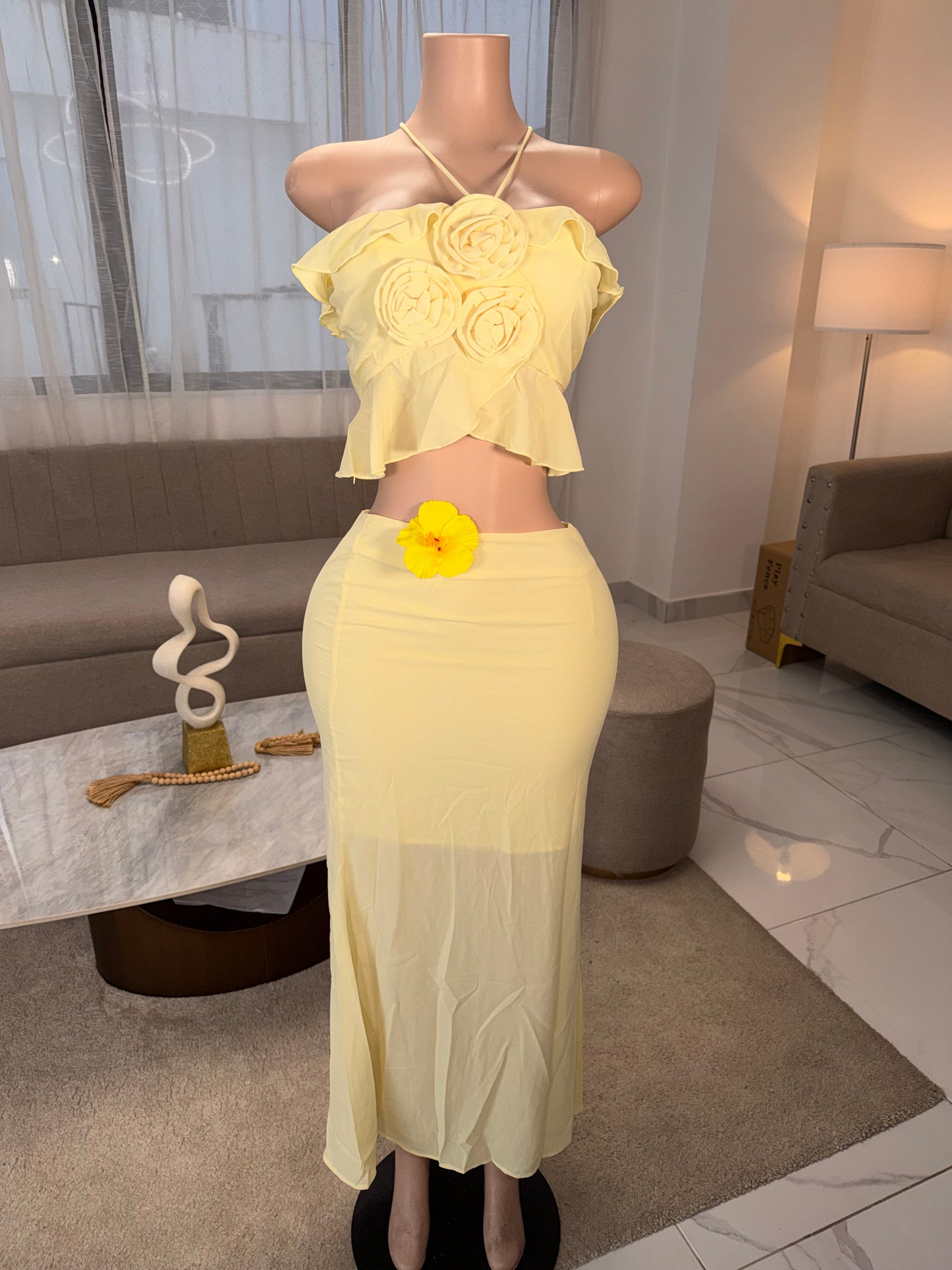 Rossete skirt set 2 pieces