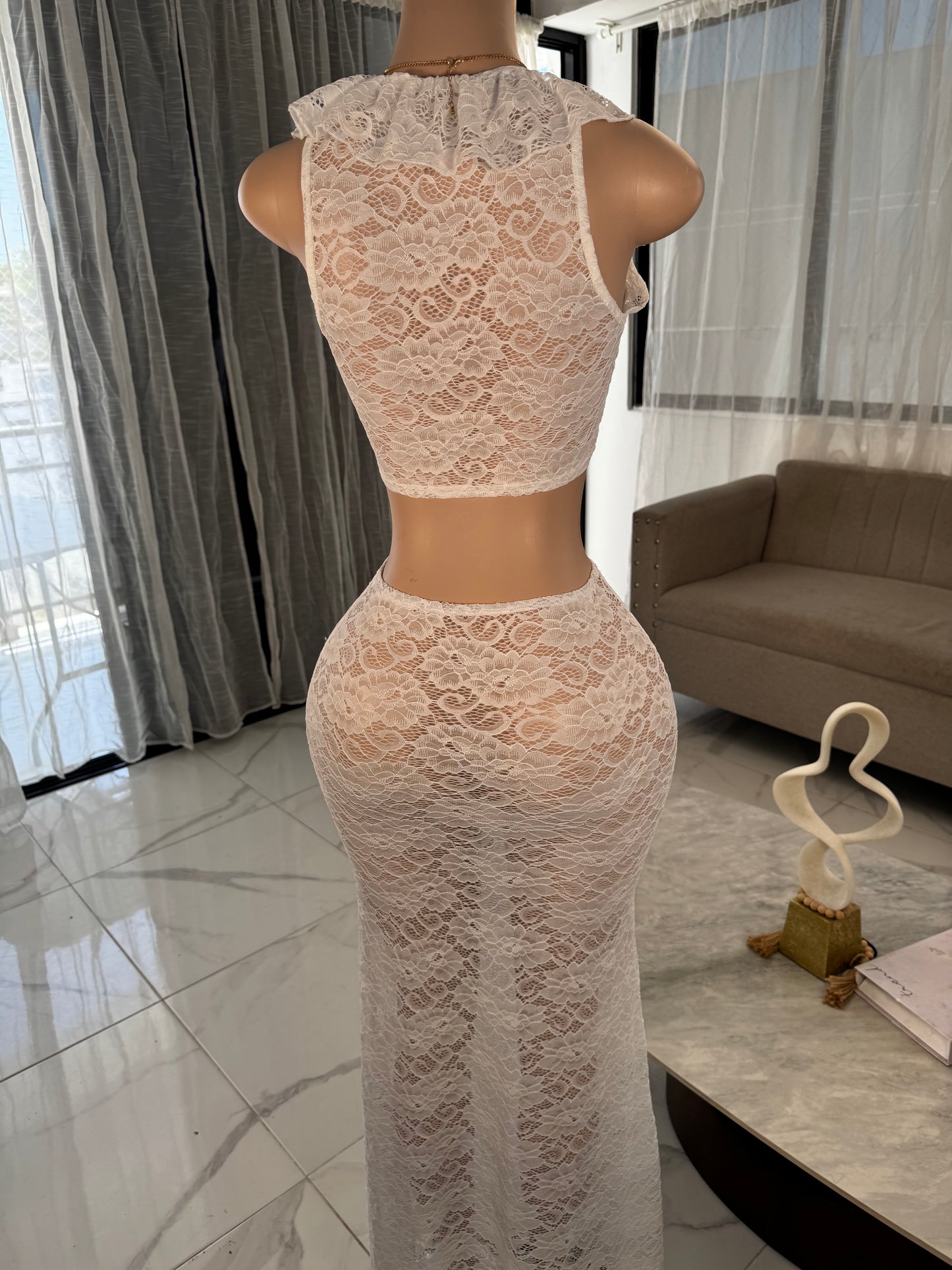 Carol lace set 2 pieces