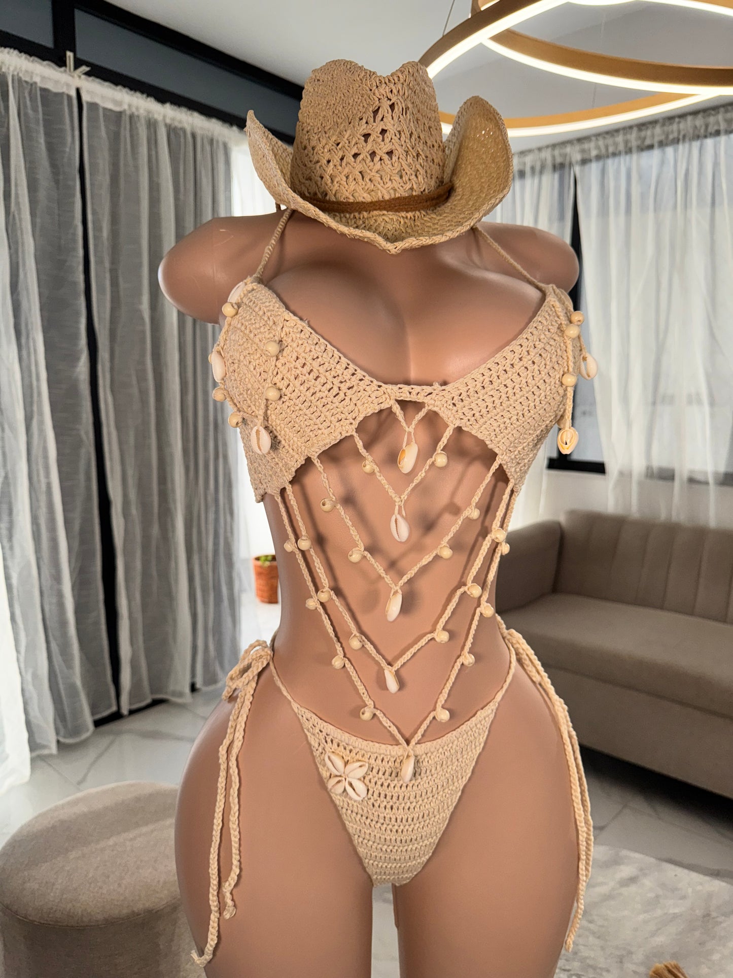 Maré coco crochet kini