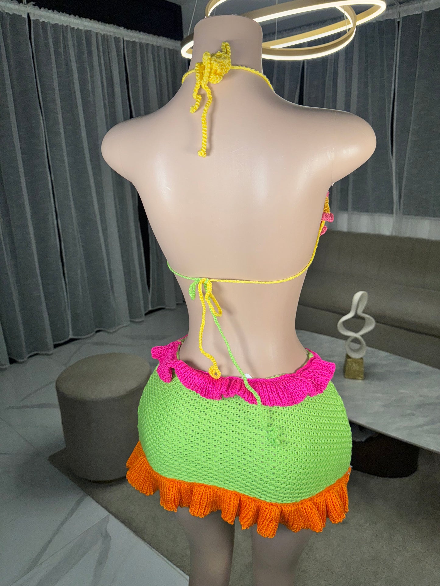 Aloha crochet set multicolor