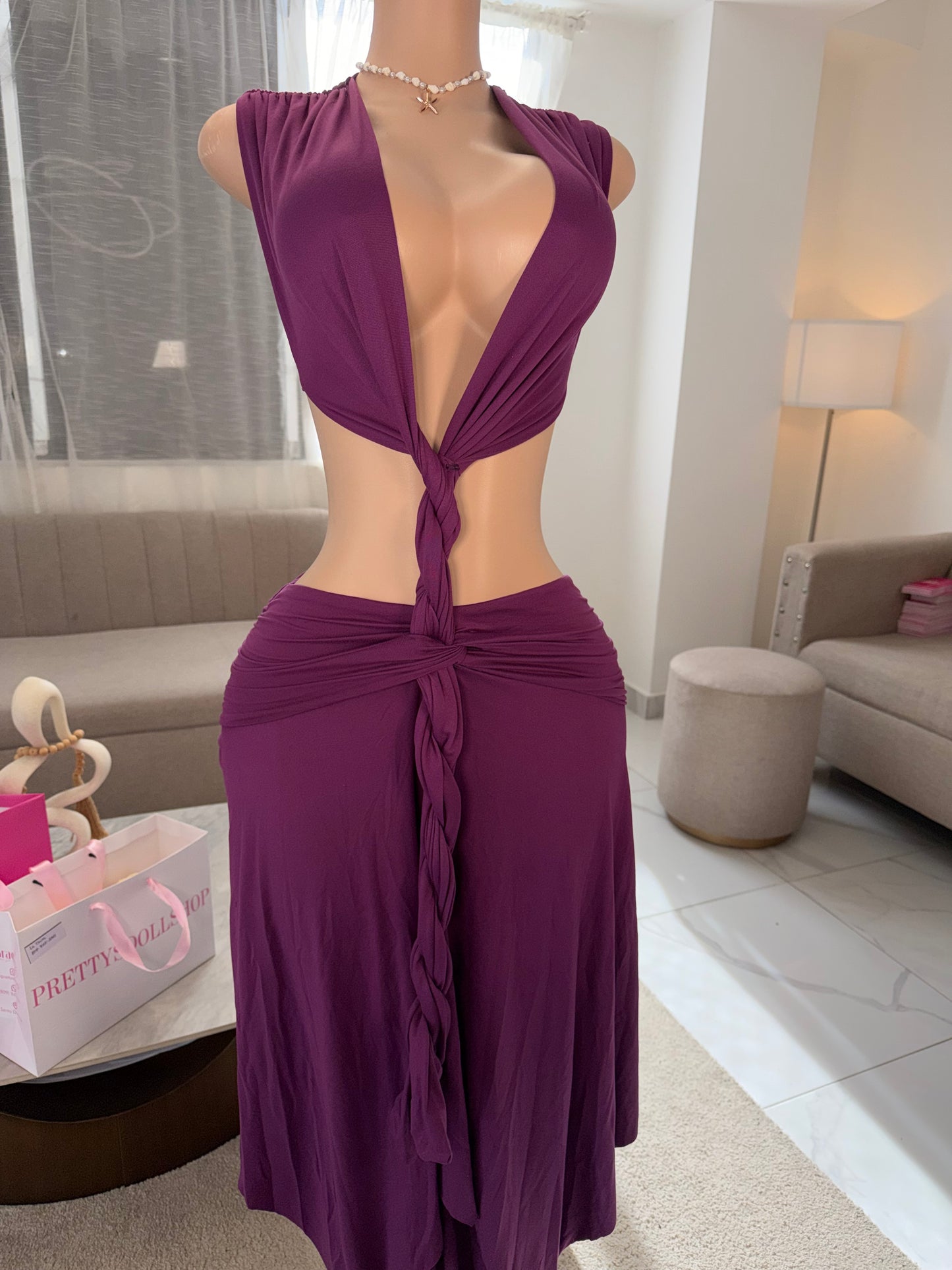 Just vibes midi dress
