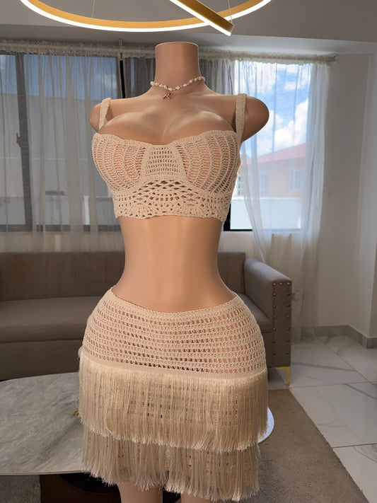 Weekend vibes skirt set 2 pieces