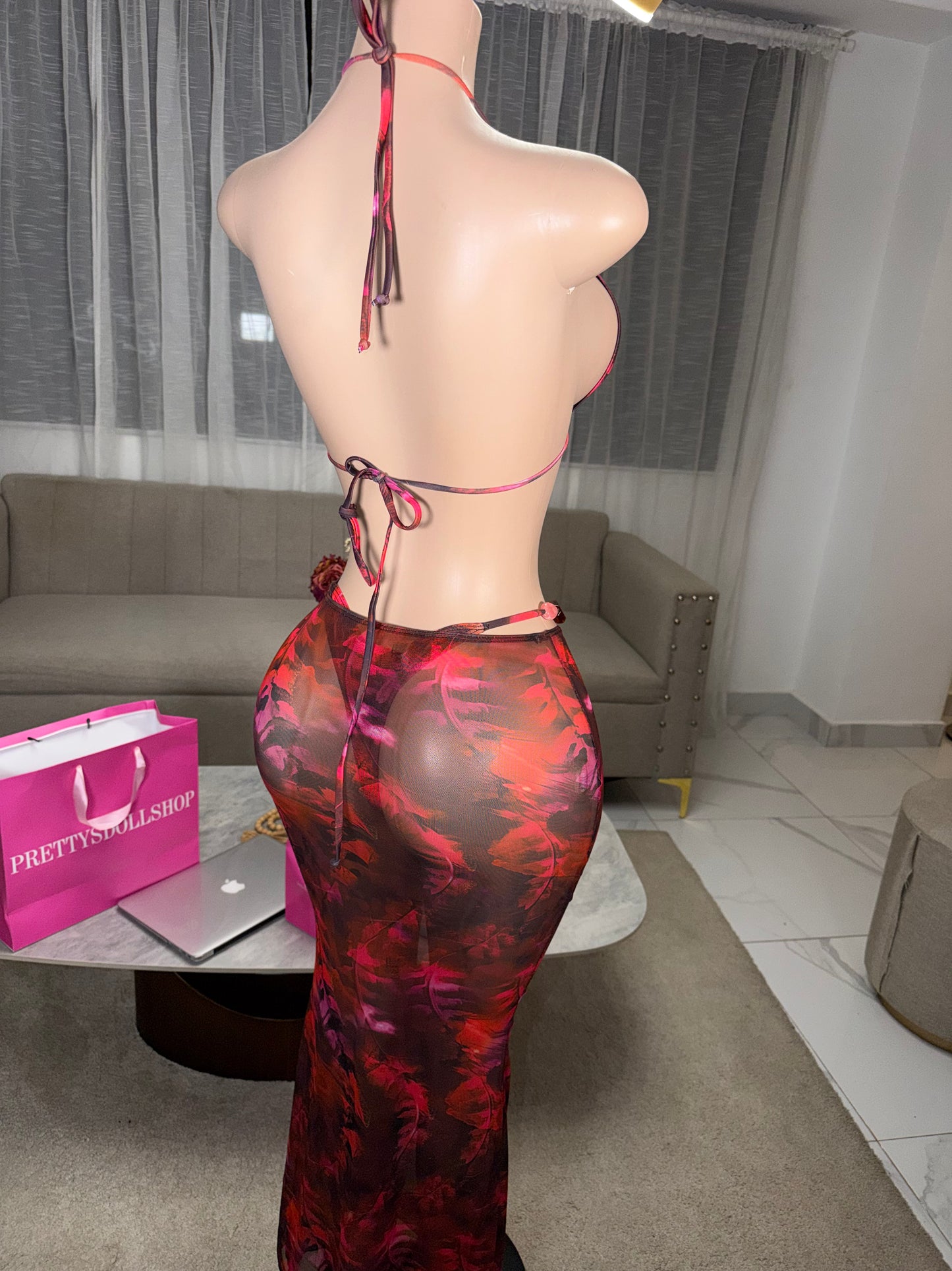 Leila flowers set 3 pcs kini