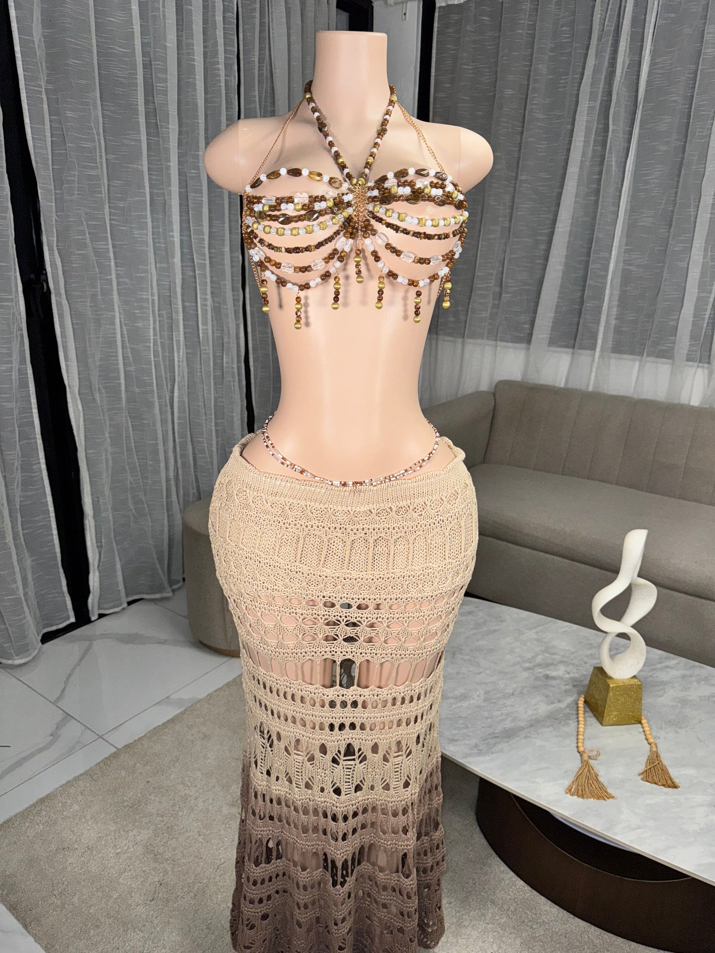 Morena pretty glanz skirt set 2 pieces