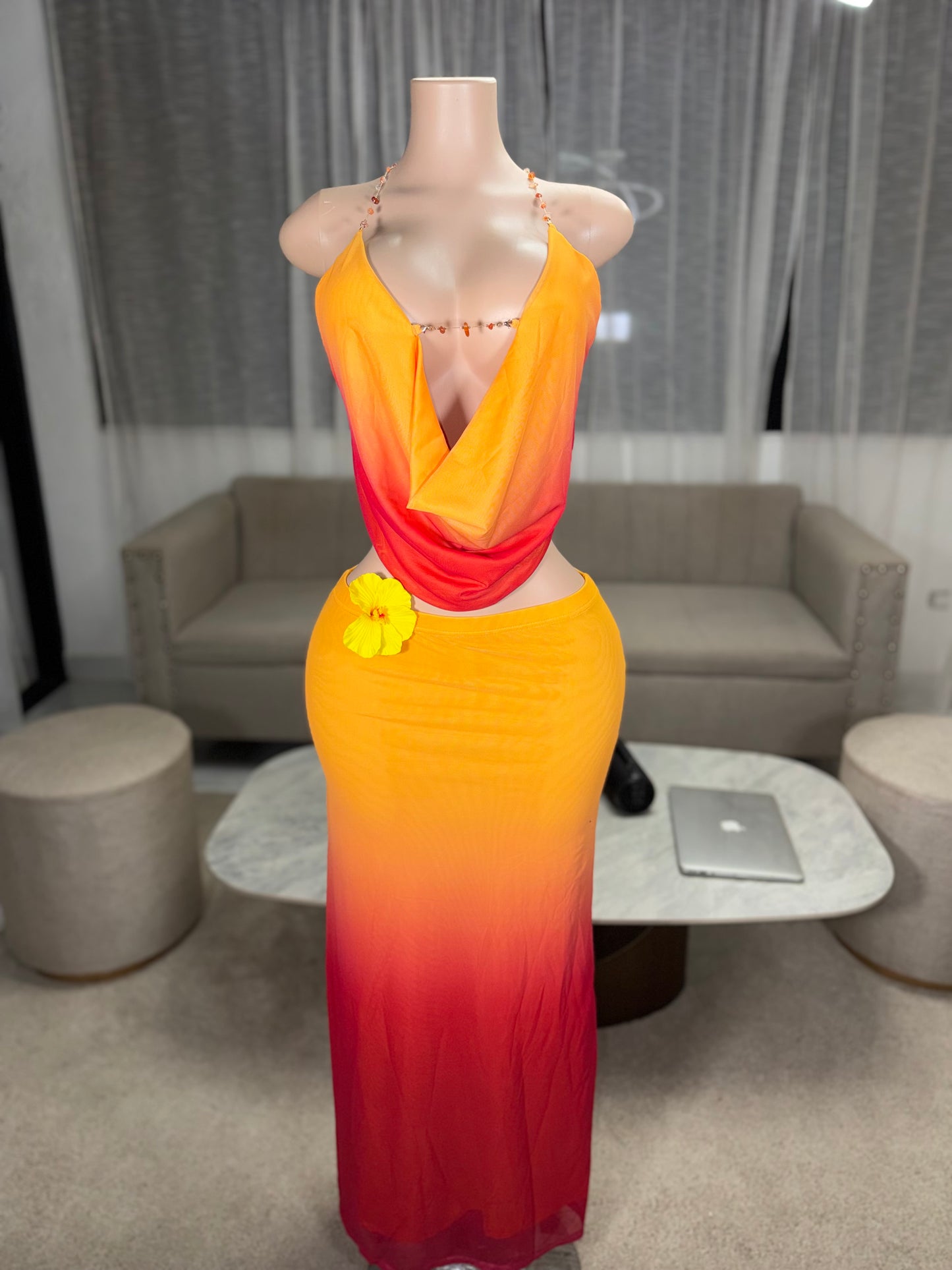 Loreana sunset 2 pieces set