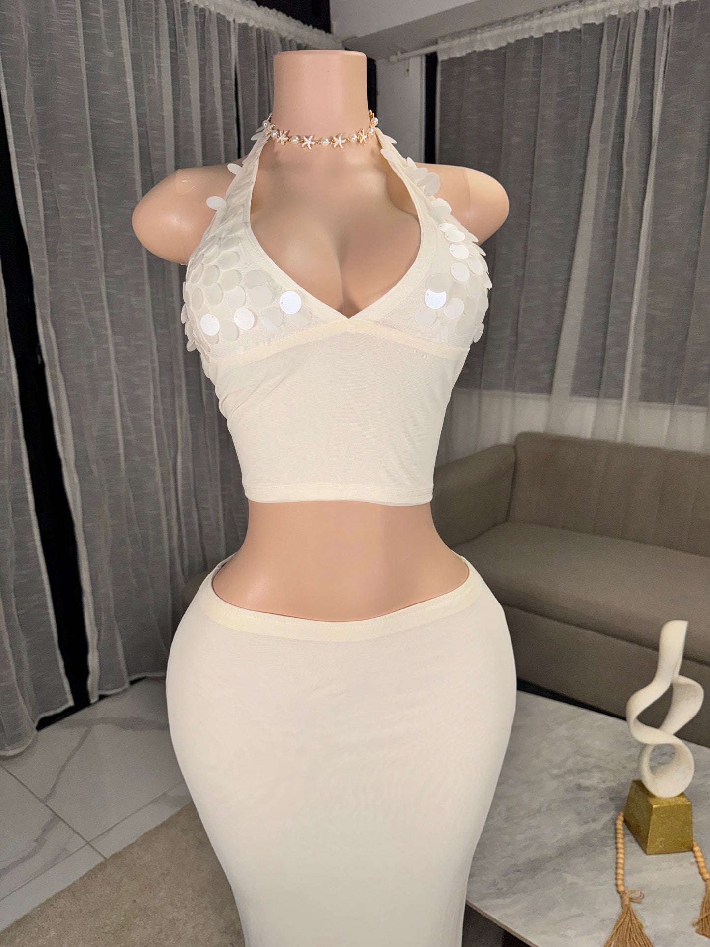 Chic glanz skirt set 2 pieces