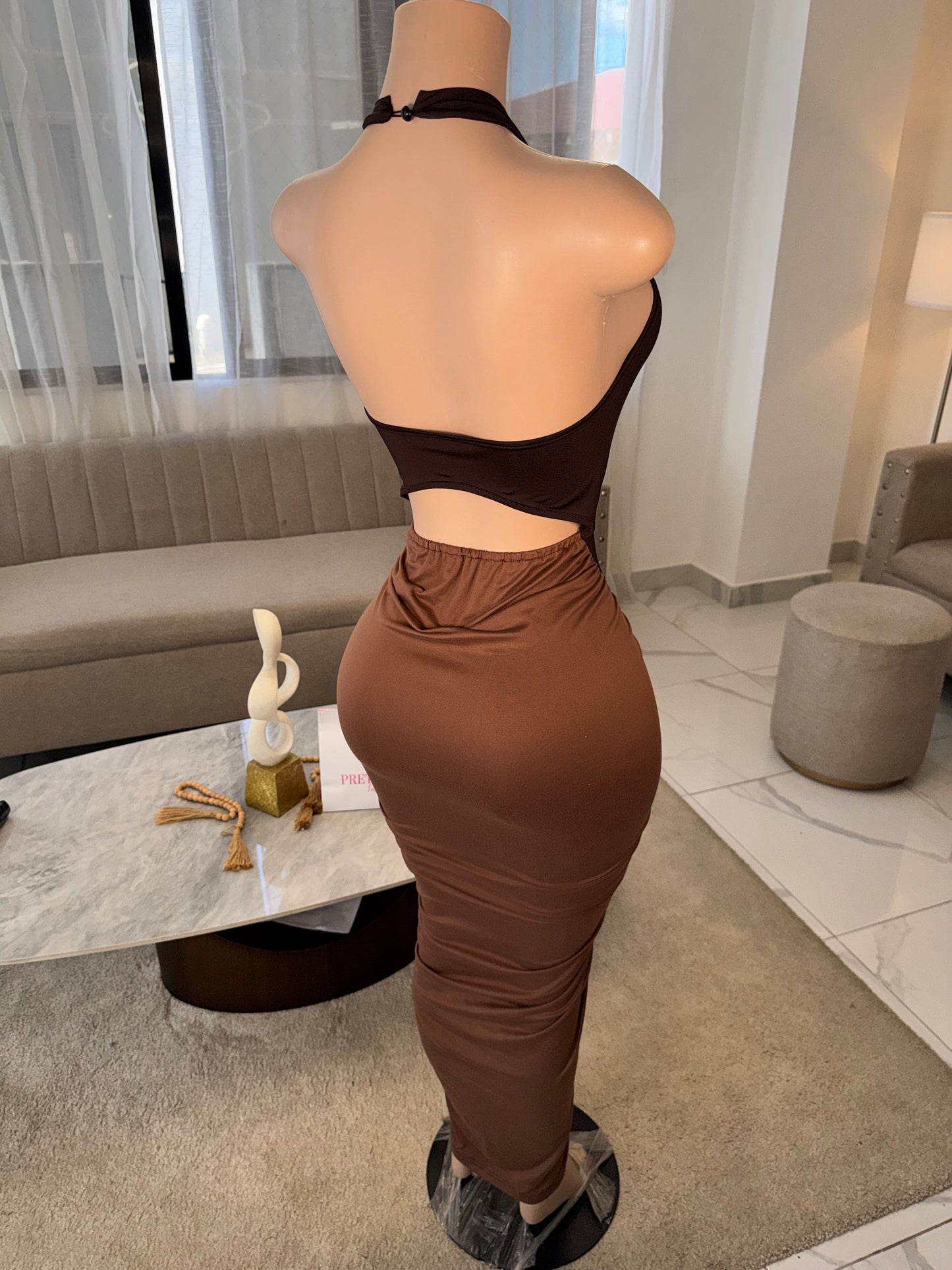 Mocca midi dress