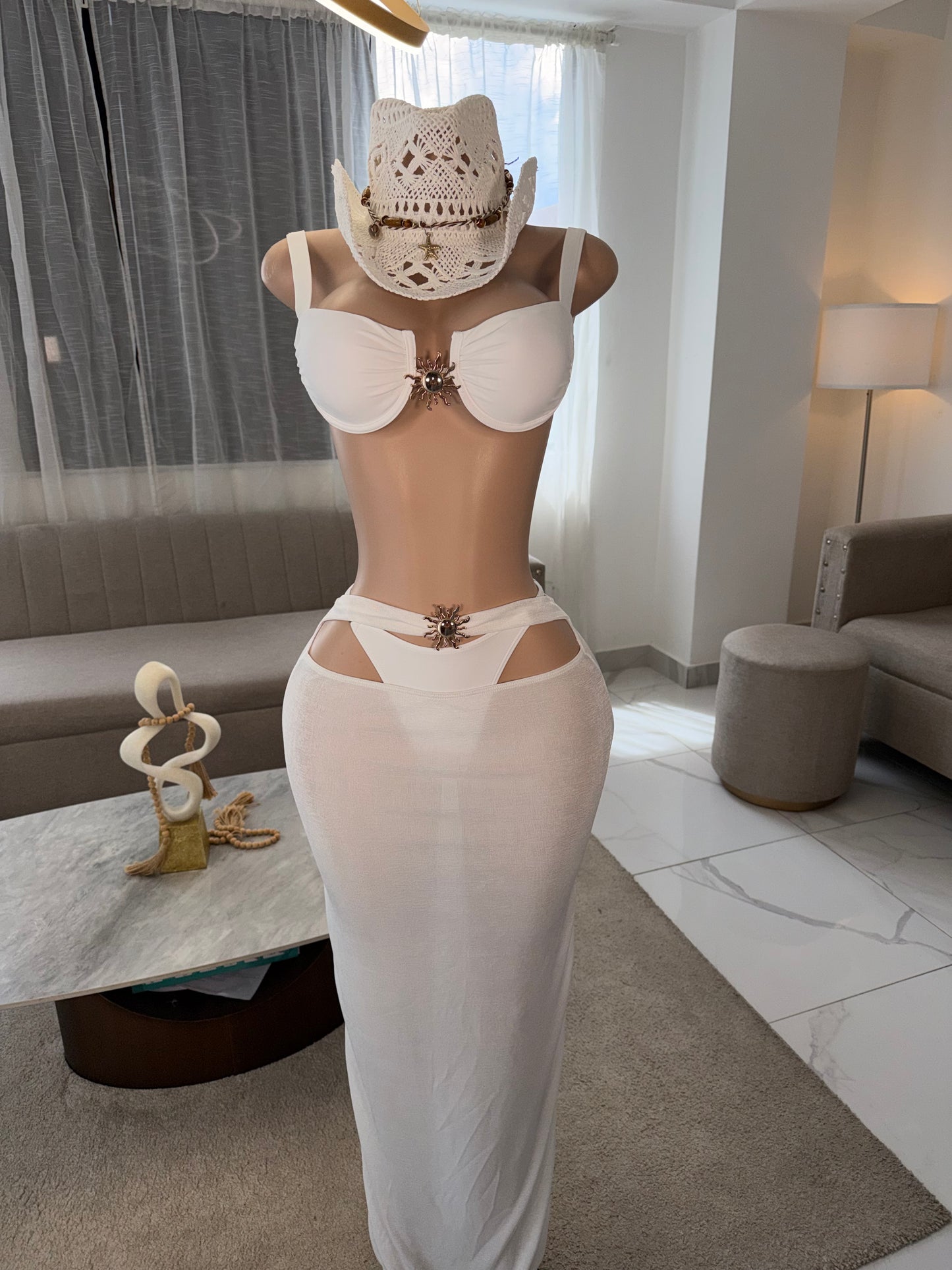 Mónica set kini 3 pieces