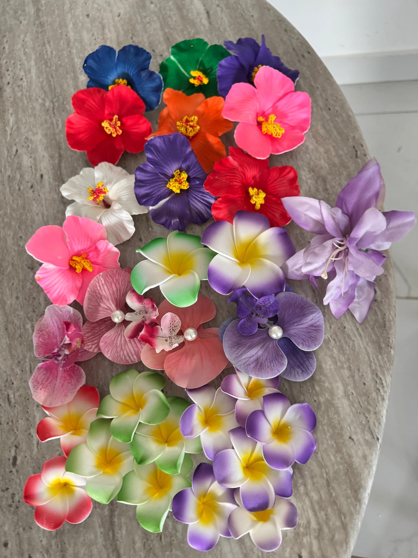 Flower hair or clothes individual