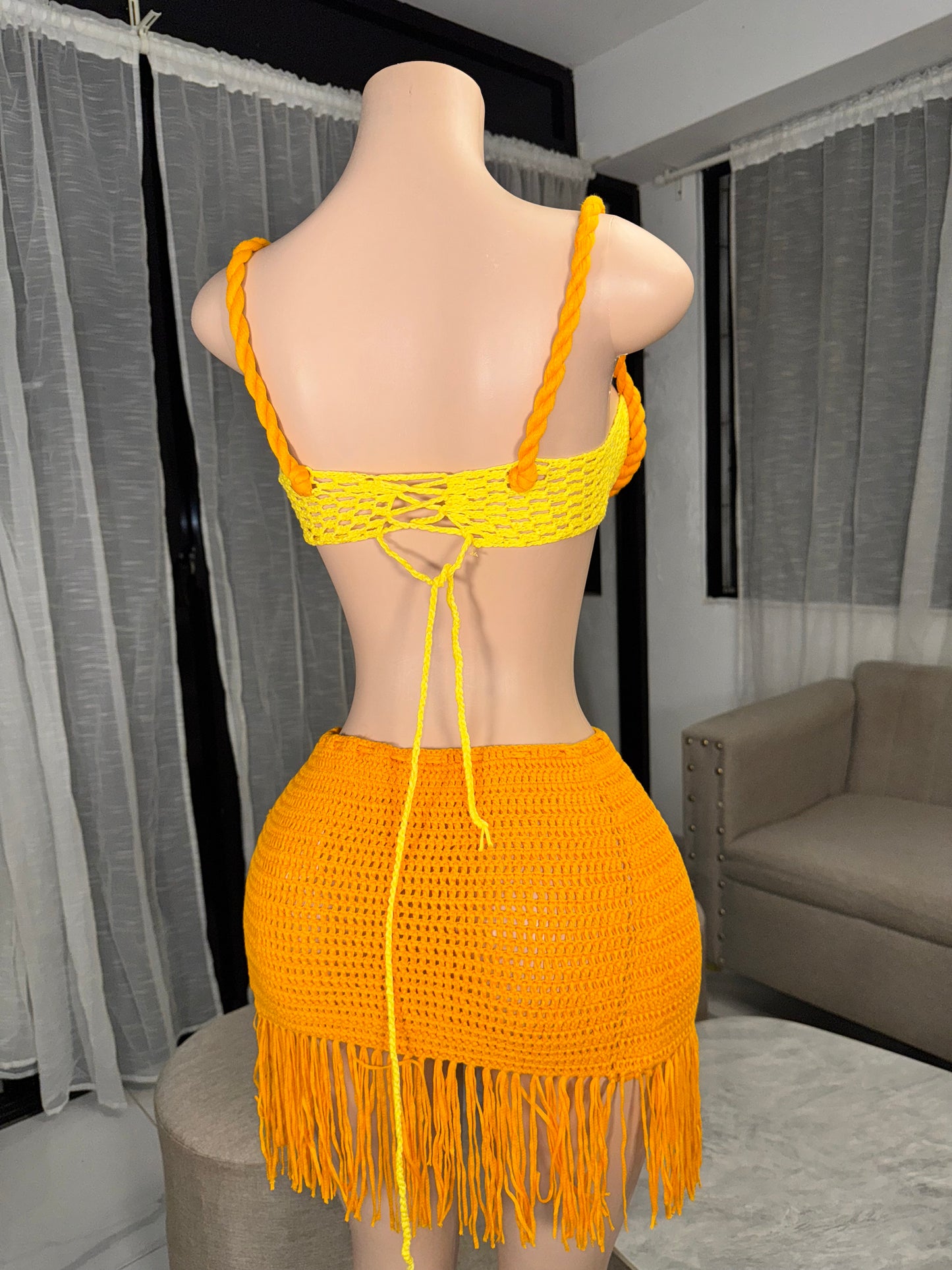 Paradise crochet set 2 pieces