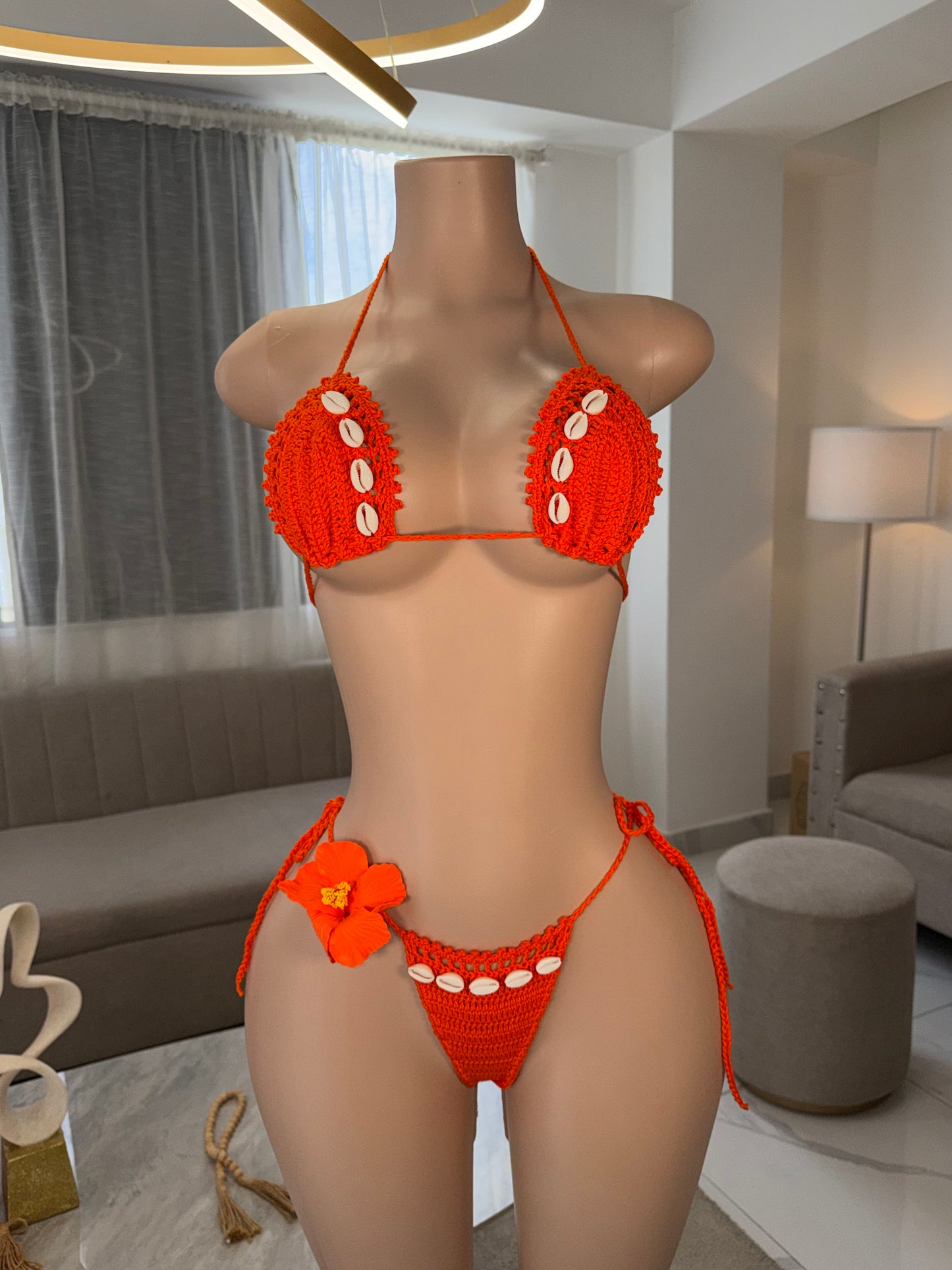 Basic ocean crochet kini