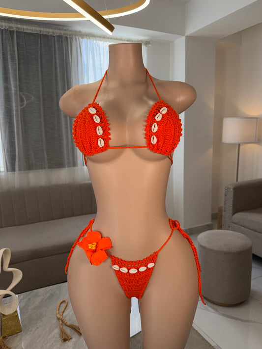 Basic ocean crochet kini