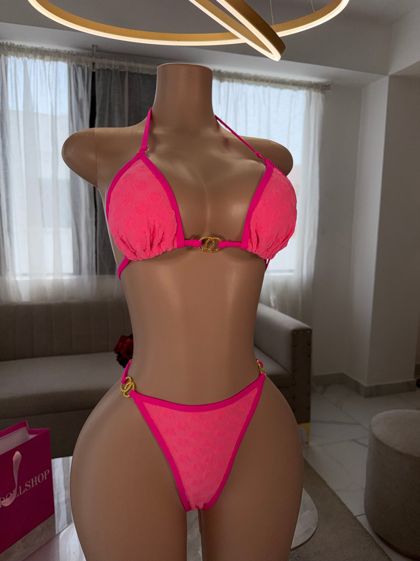 Doll pink kini