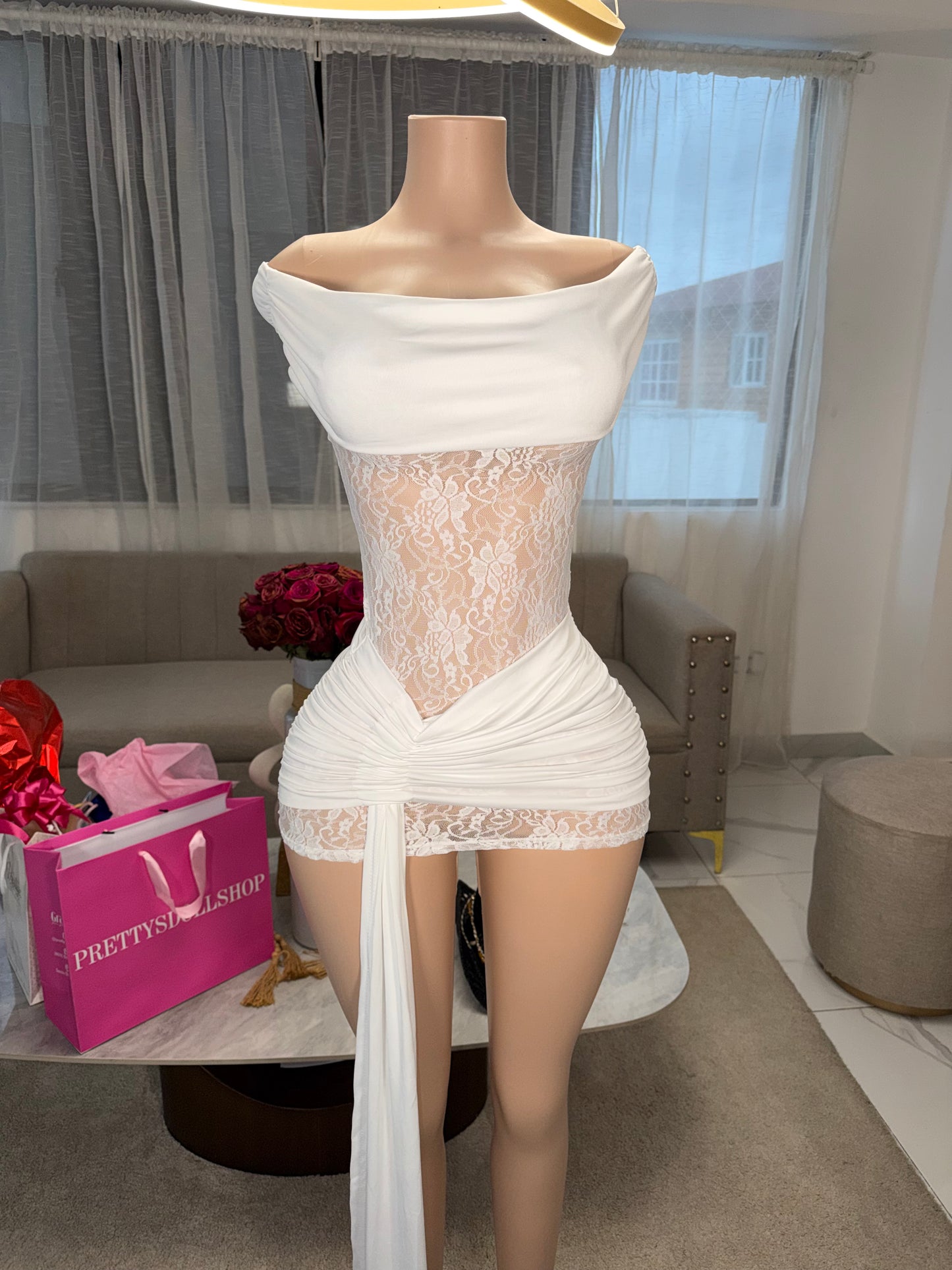Noche bonita mini dress