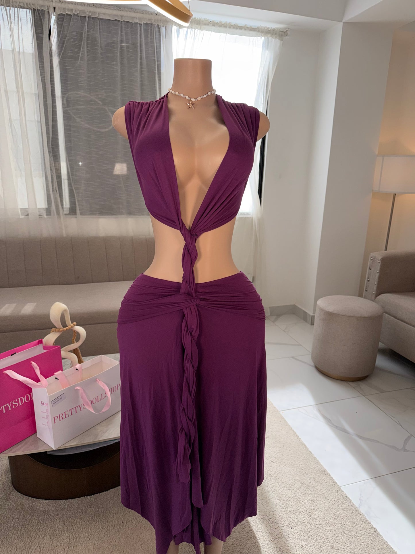Just vibes midi dress