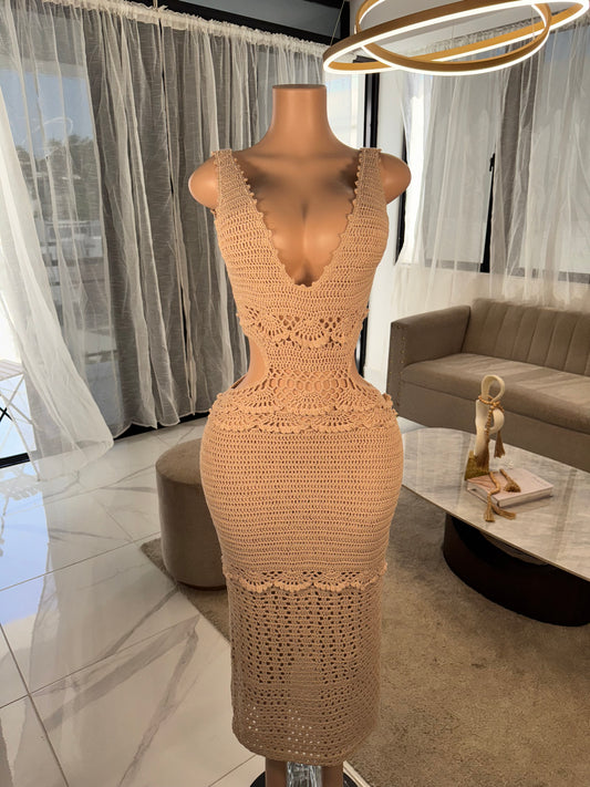 Majo crochet dress kini