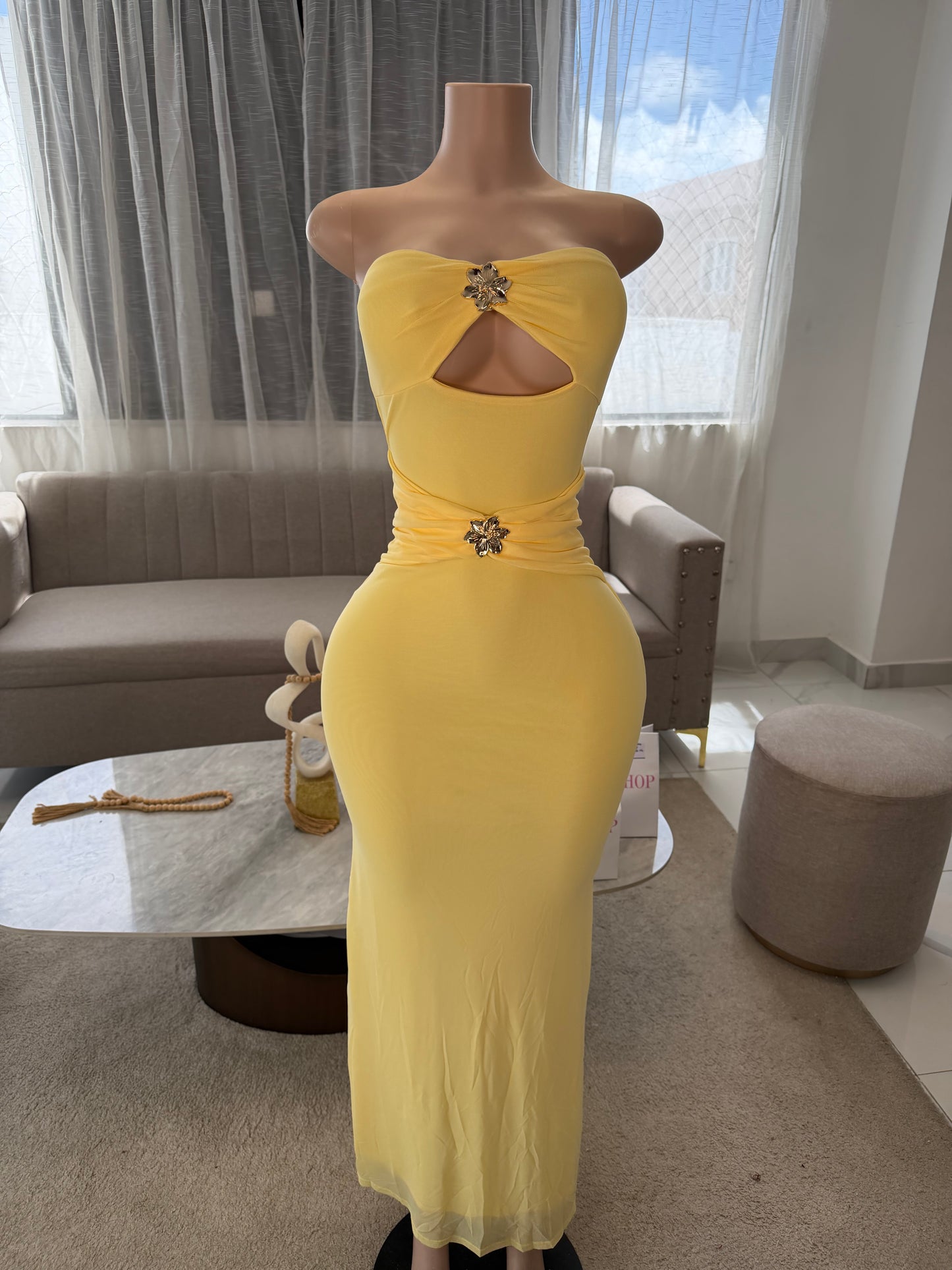 Flower summer dress