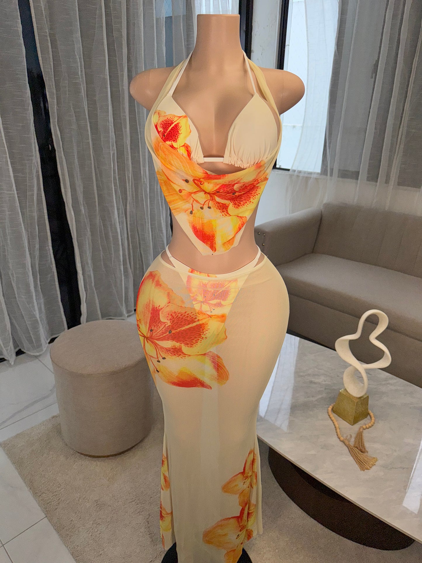 Tropic fruit set 3 pieces