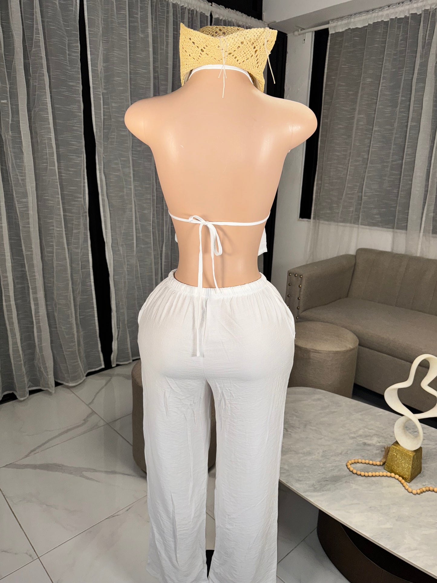 Lino pant set 2 pieces