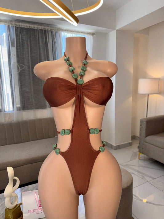 Diosa Crystal Bodysuit