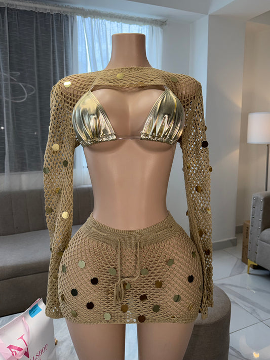 Gabby’s crochet cover up 2 pieces