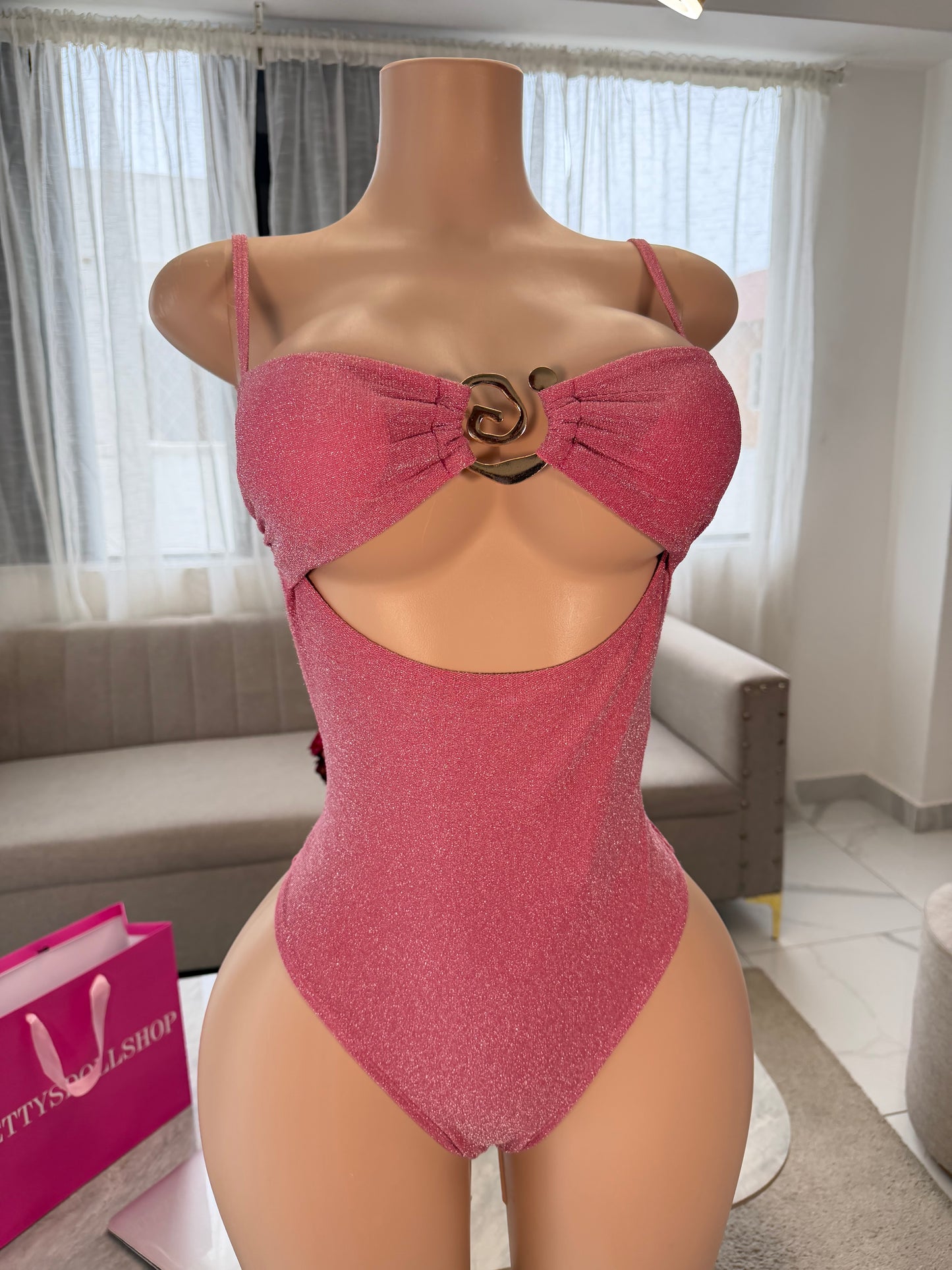 Shimmering bodysuit