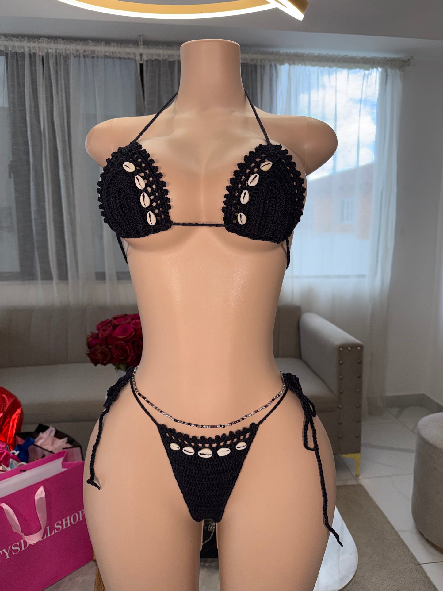 Basic ocean crochet kini