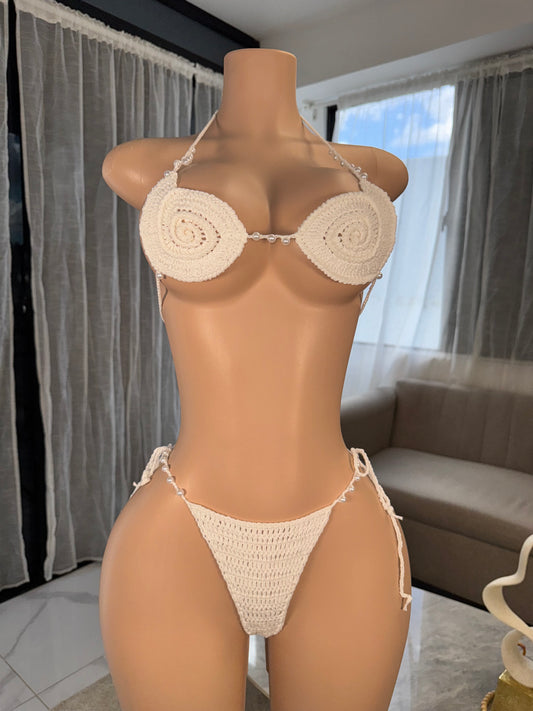 Seashell crochet kini