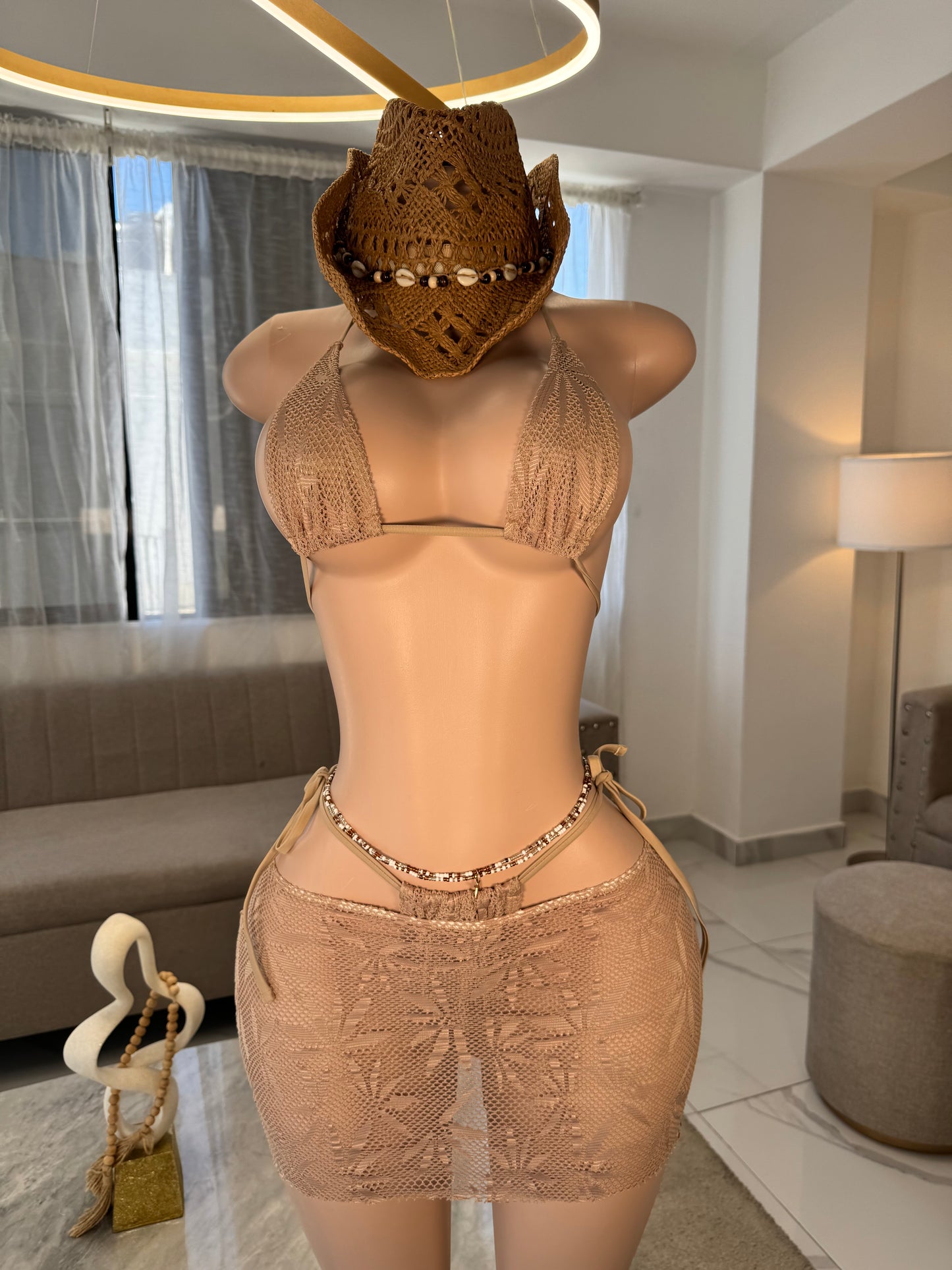 Amaya short skirt 3 pieces kini