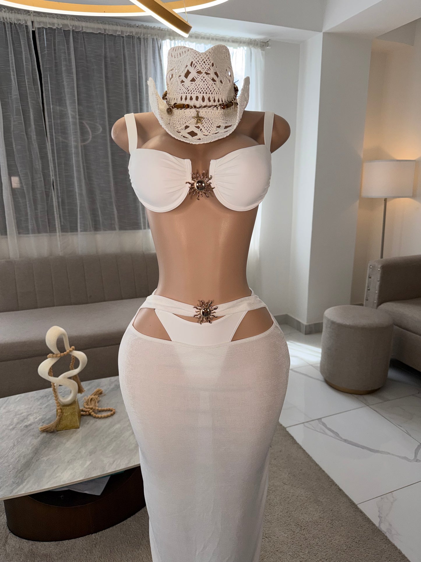 Mónica set kini 3 pieces