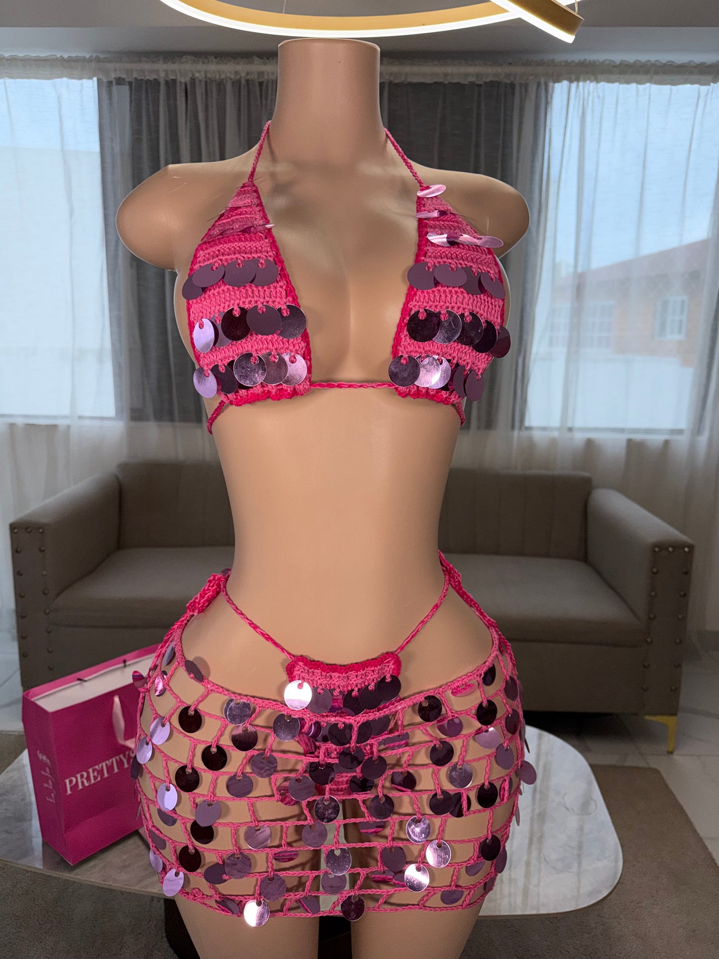 Juicy crochet set 3 pieces