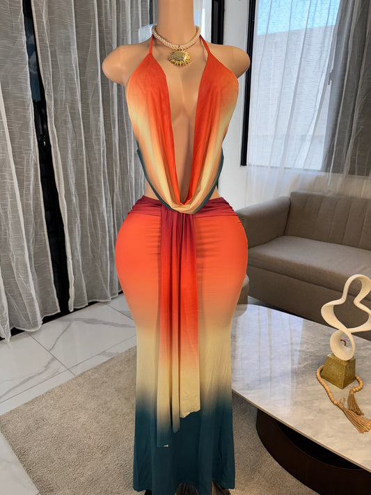 Paradise sun skirt set 2 pieces