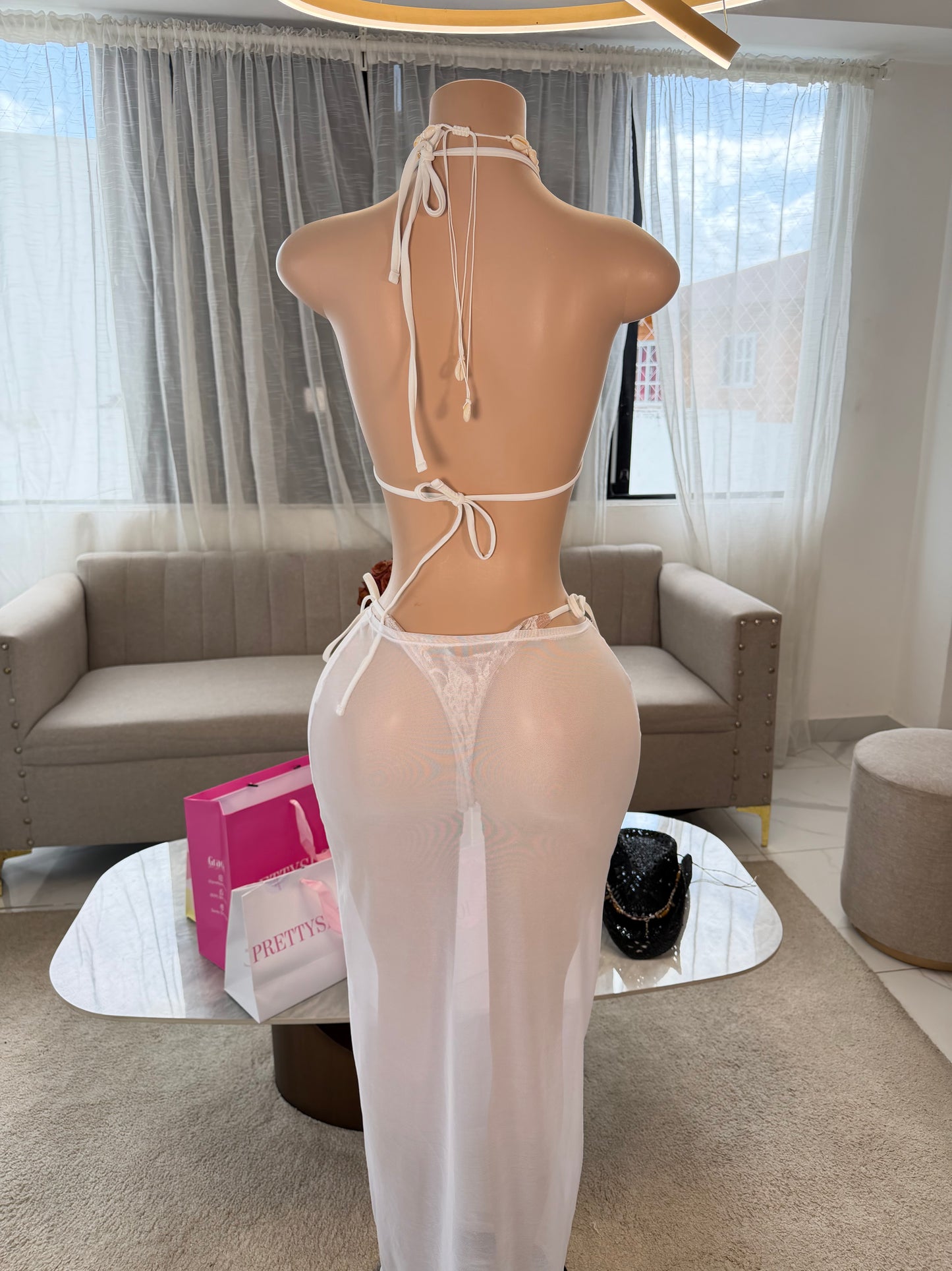 Paula lace kini & skirt