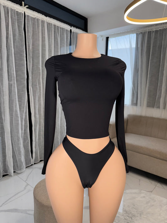 Skin basic sleeve kini