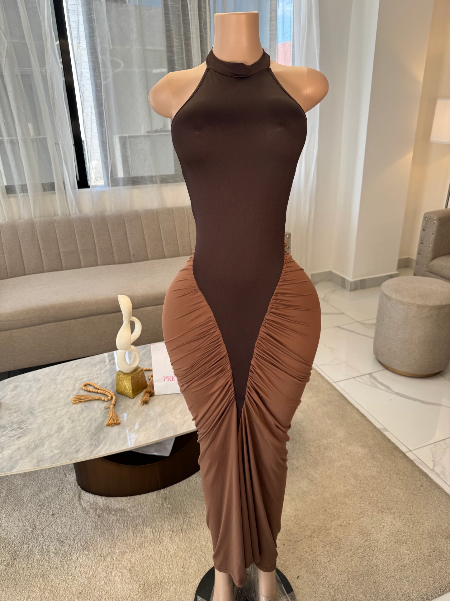 Mocca midi dress