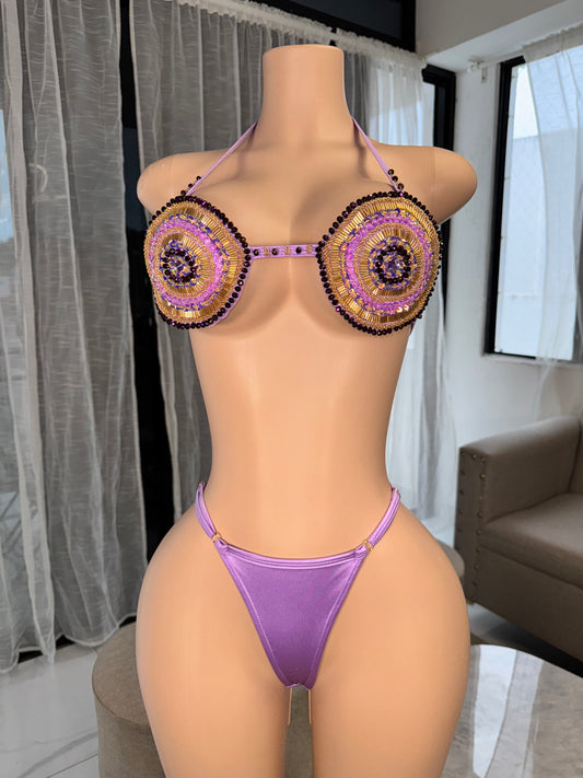 Exclusive circular kini handmade