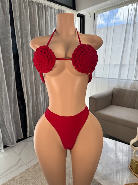 Princess trenzado kini 3 pieces