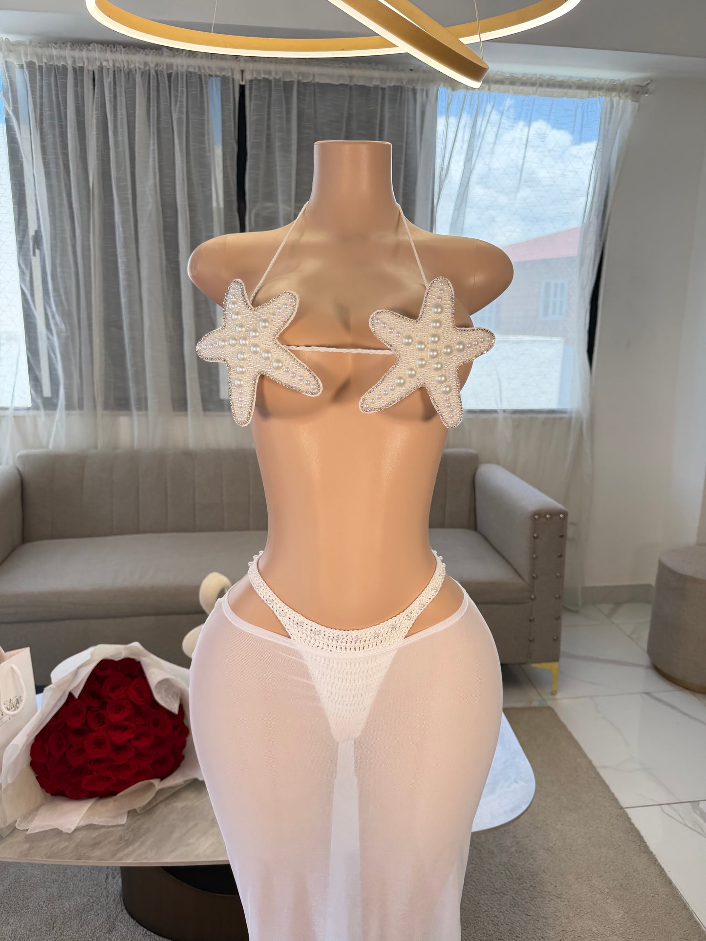 Deluxe star crochet KINI & skirt
