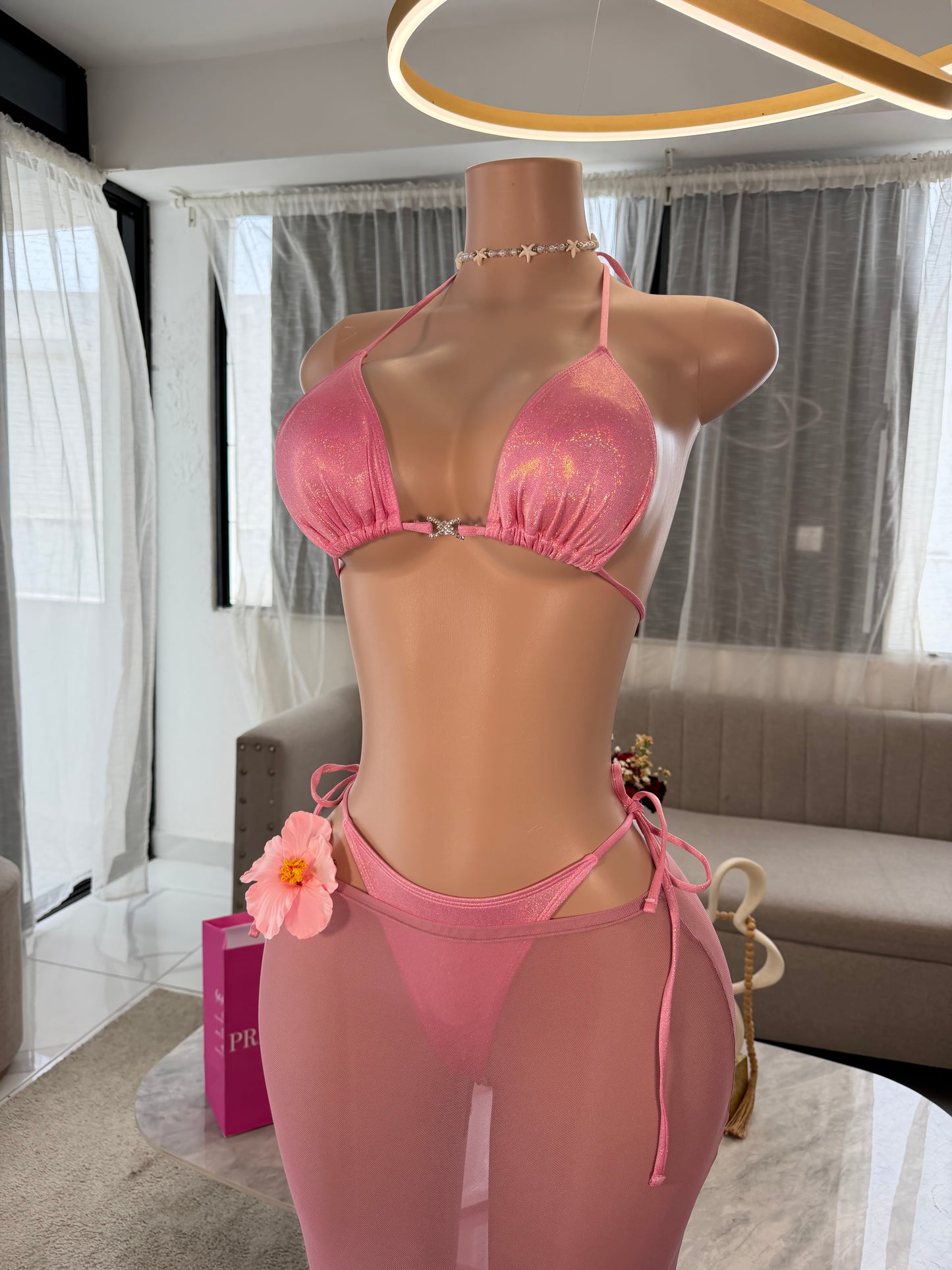 Shimmering set kini 3 pcs