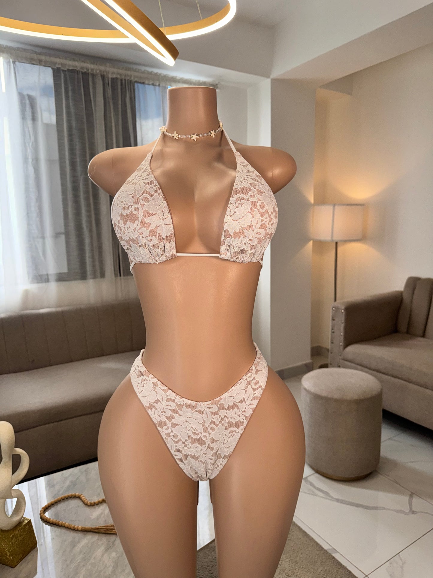 Lace set 3 pieces kini