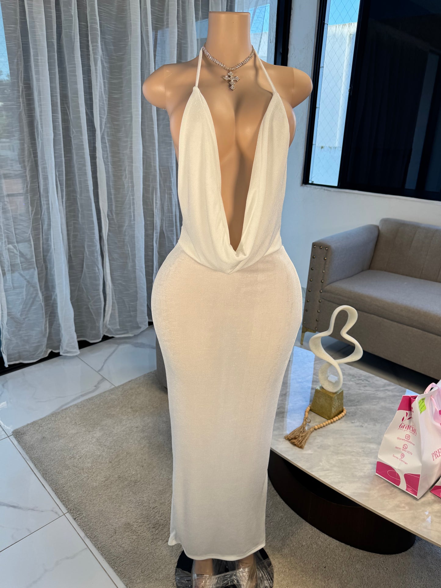 Mermaid midi dress
