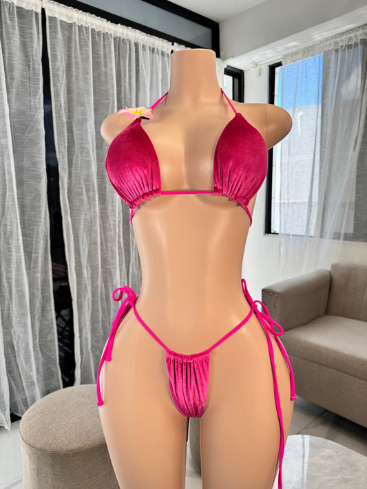 Pink velvet KINI