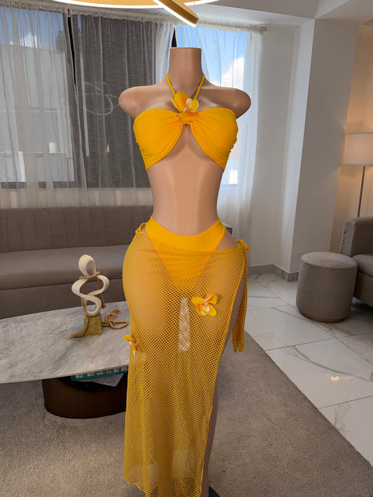 Mini flowers set kini 3 pieces